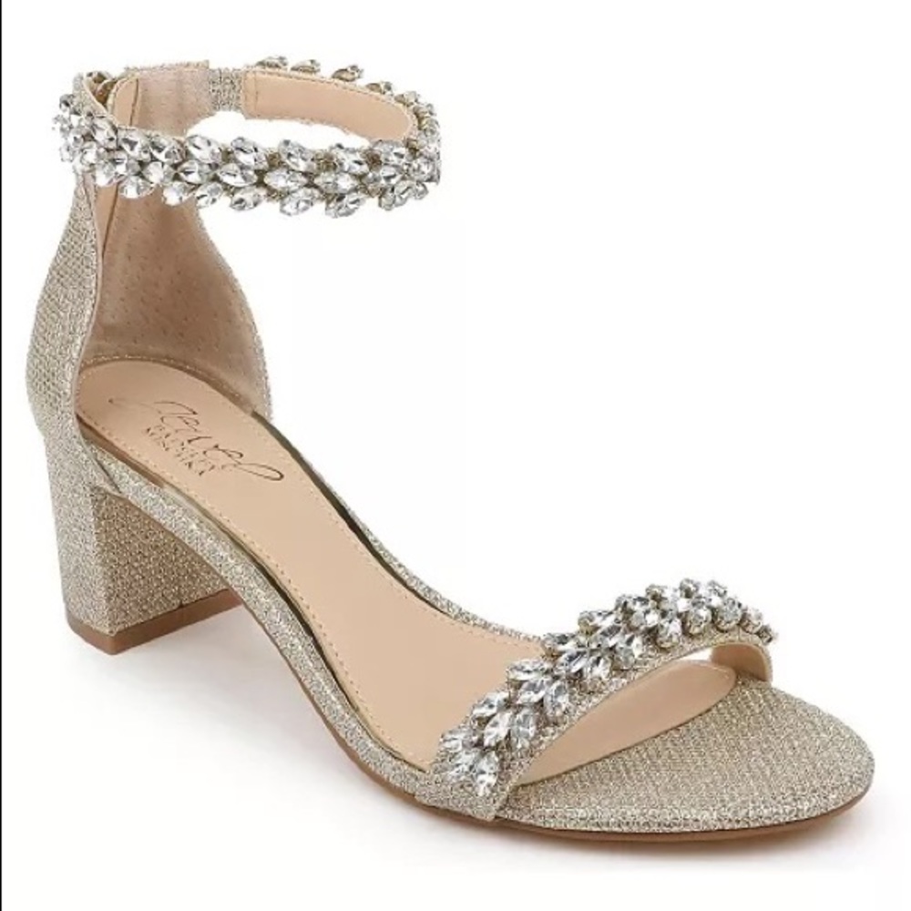 Nordstrom - Jewel Bartley Mischka - rhinestone heels